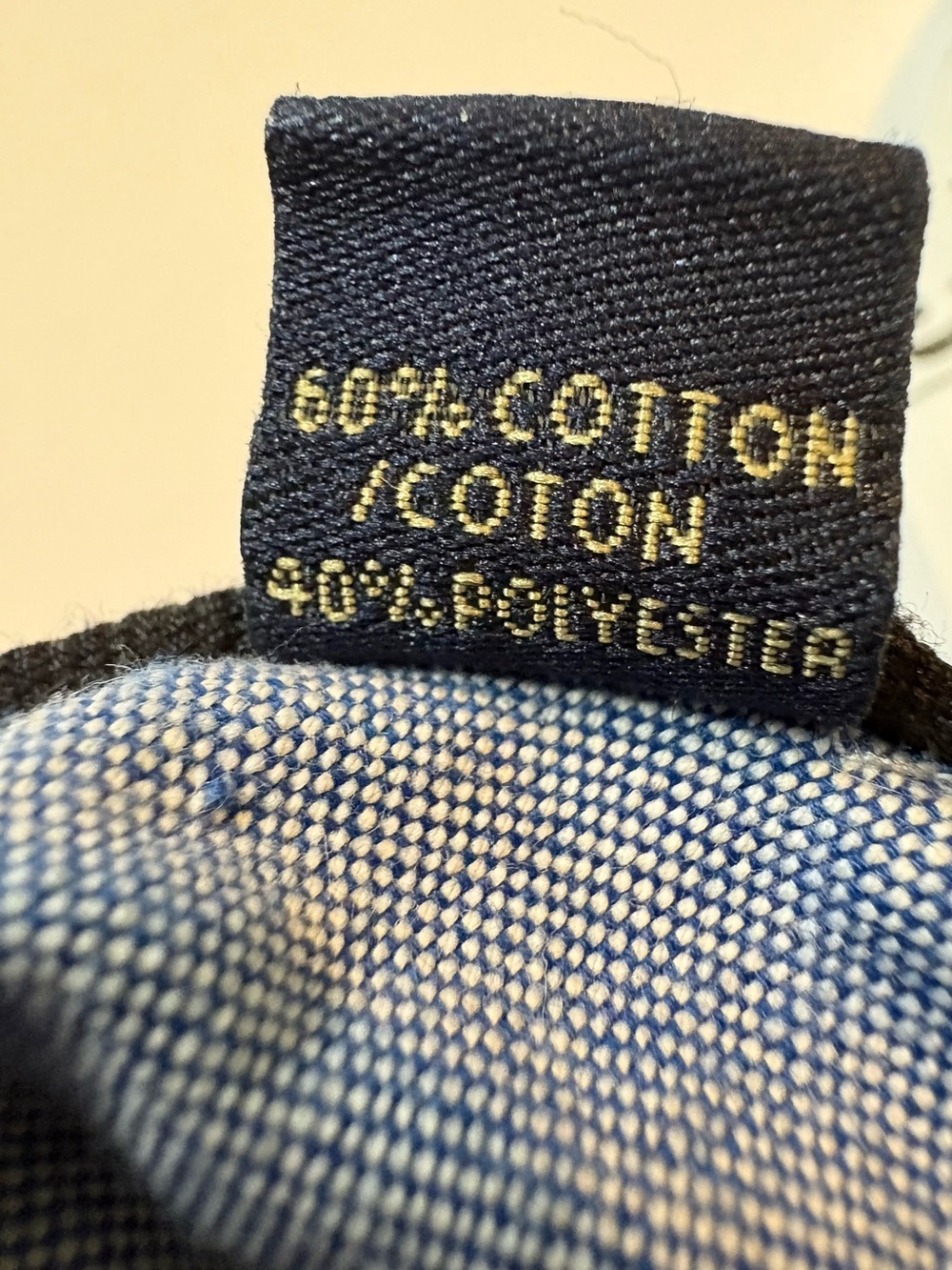 U.S. Polo Assn. Light Blue Long Sleeve Button Down Dress Shirt, Neck 16, 34-35 - Picture 10 of 11
